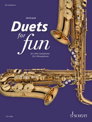 cover image of Duets for Fun for 2 Alto Saxophones